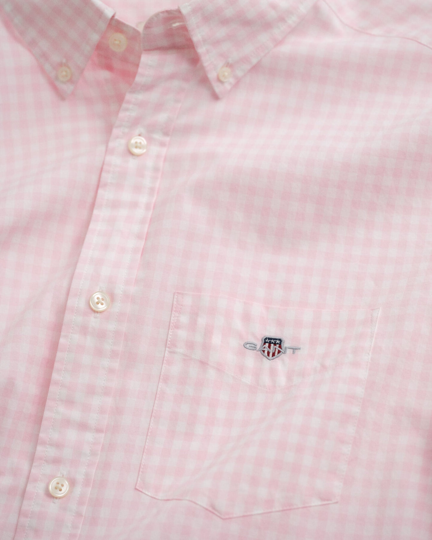 Regular Fit Classic Gingham Poplin Shirt