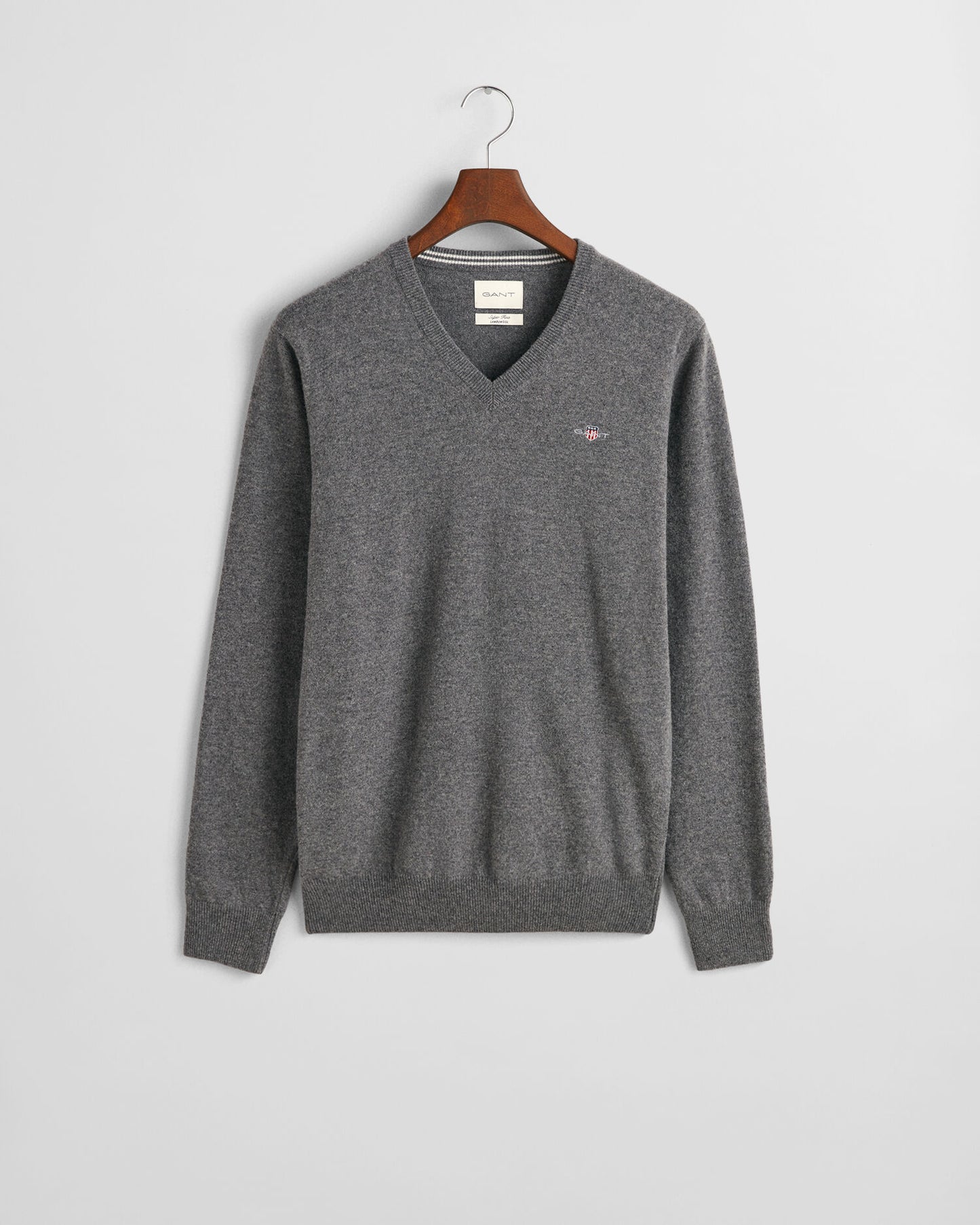 Superfine Lambswool V-Neck Sweater