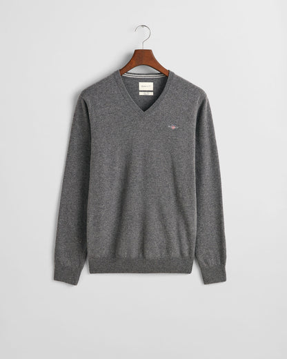 Superfine Lambswool V-Neck Sweater