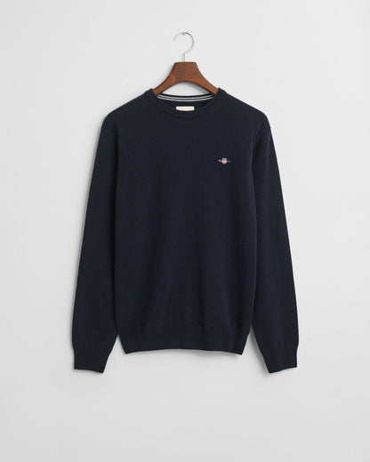 Superfine Lambswool Crew Neck Sweater