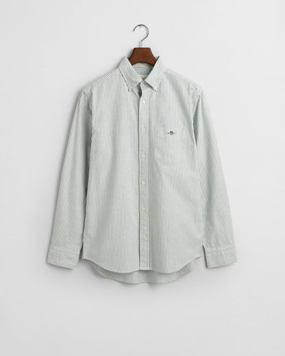 Regular Fit Banker Stripe Classic Oxford Shirt
