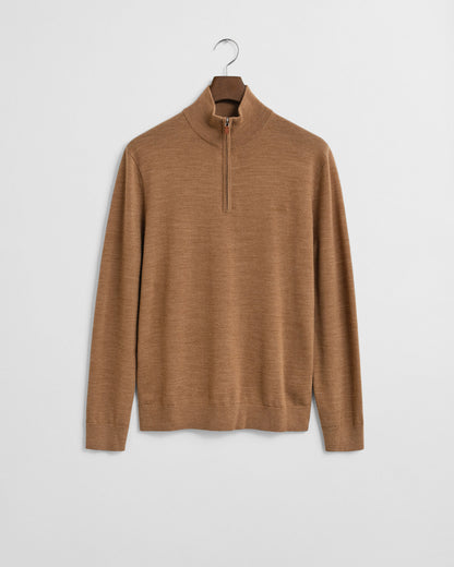 Extra Fine Merino Wool Half-Zip Sweater