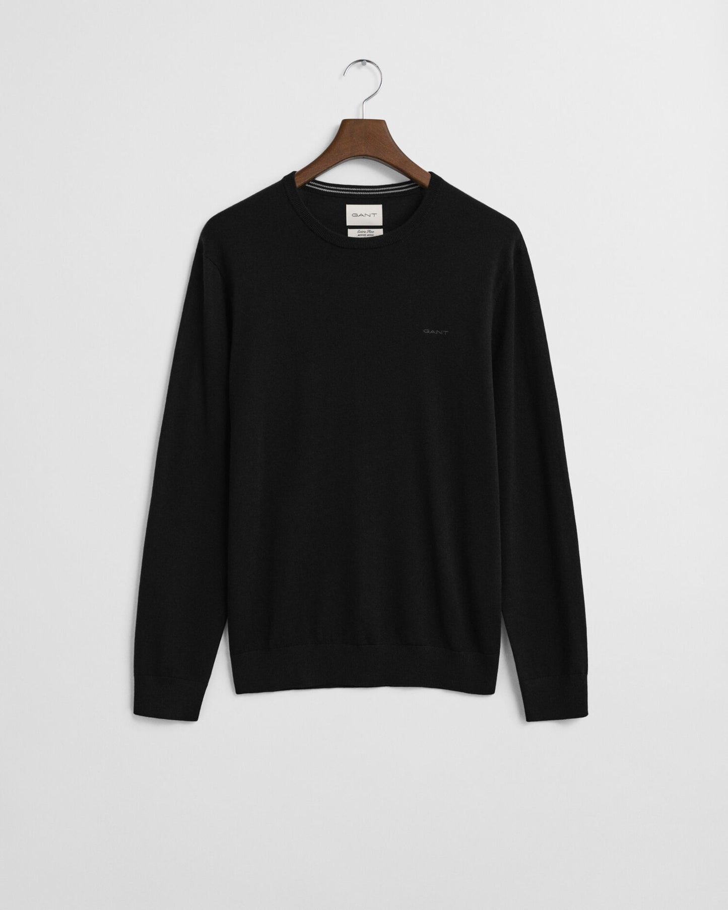 Extra Fine Merino Wool Crew Neck Sweater