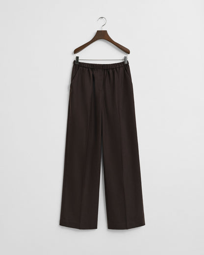 Wool Blend Pull-On Pants