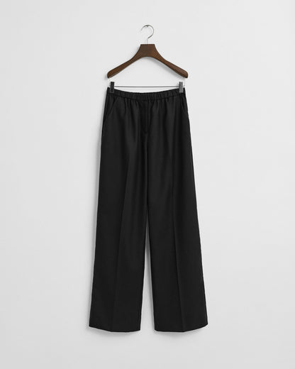 Wool Blend Pull-On Pants