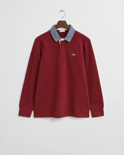 Chambray Collar Heavy Rugger