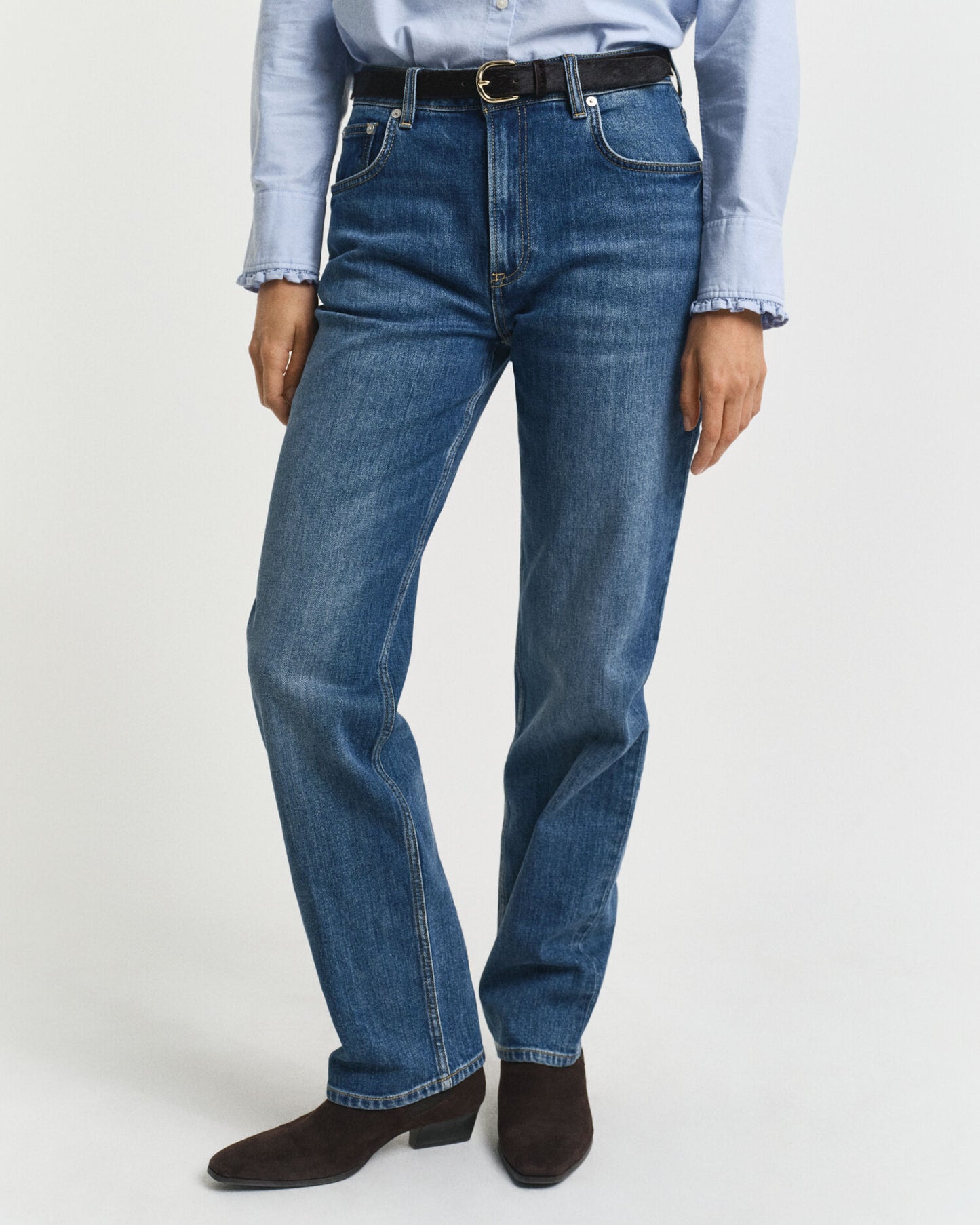 Straight Leg Stretch Jeans