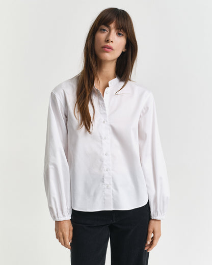 Cotton Satin Blouse