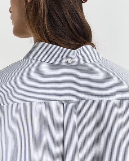 Relaxed Fit Classic Poplin Graphic Shirt