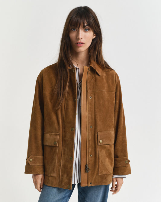 Suede Barn Jacket