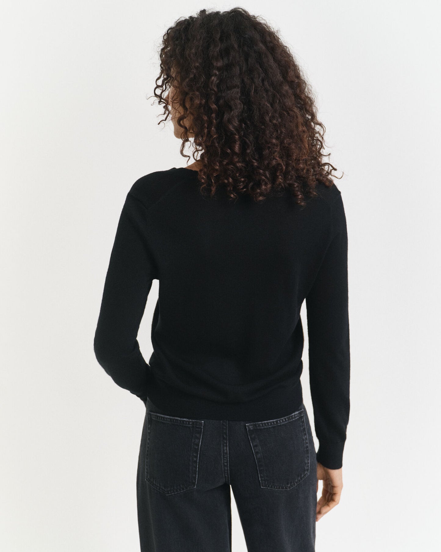 Extra Fine Merino Wool V-Neck Sweater
