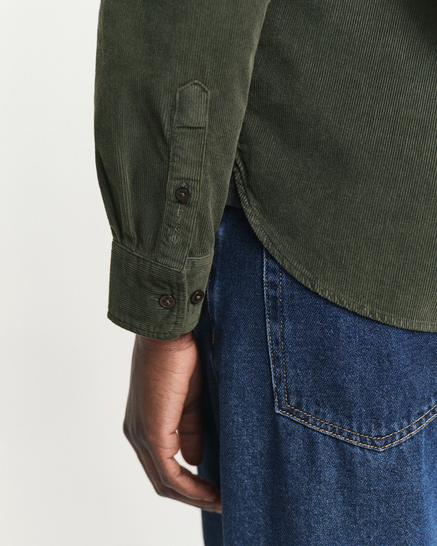 Regular Fit Corduroy Shirt