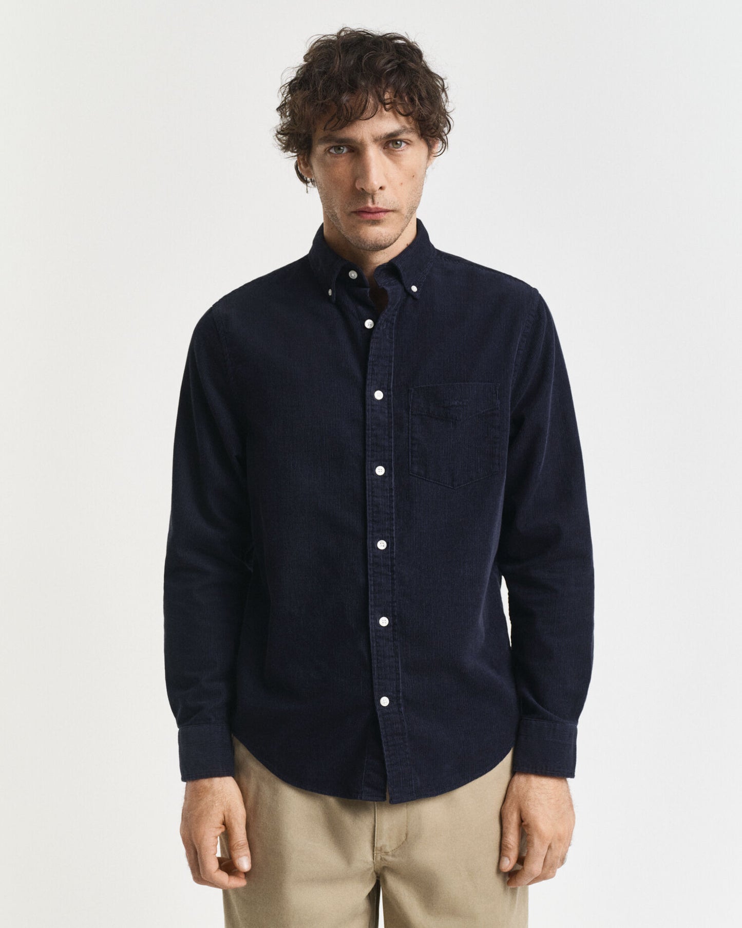 Regular Fit Corduroy Shirt