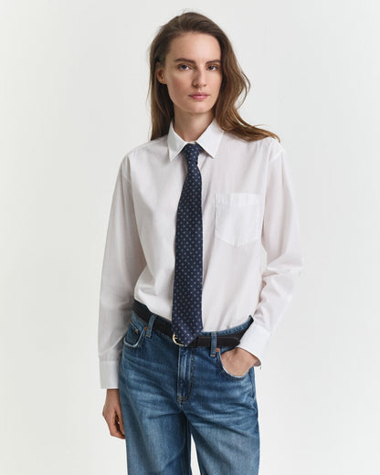 Relaxed Fit Classic Poplin Shirt