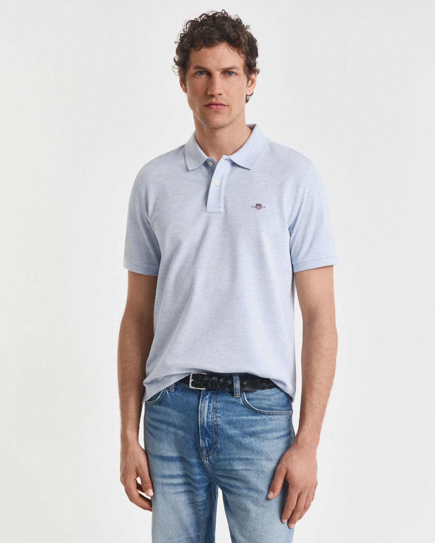 Regular Fit Shield Piqué Polo Shirt
