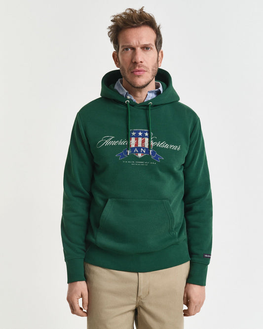 Crest Graphic Hoodie