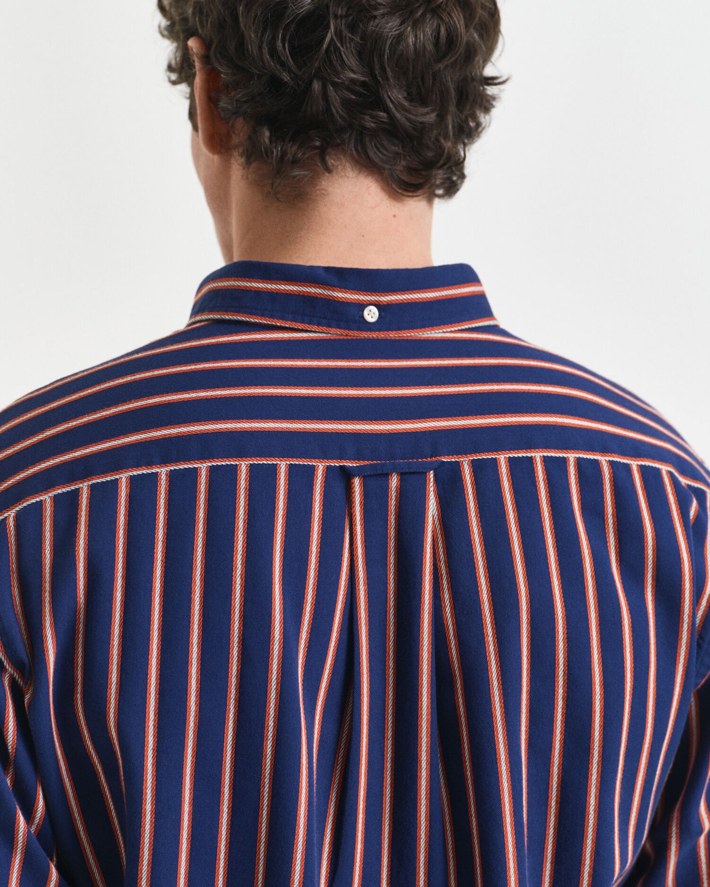 Regular Fit Dobby Striped Twill Shirt