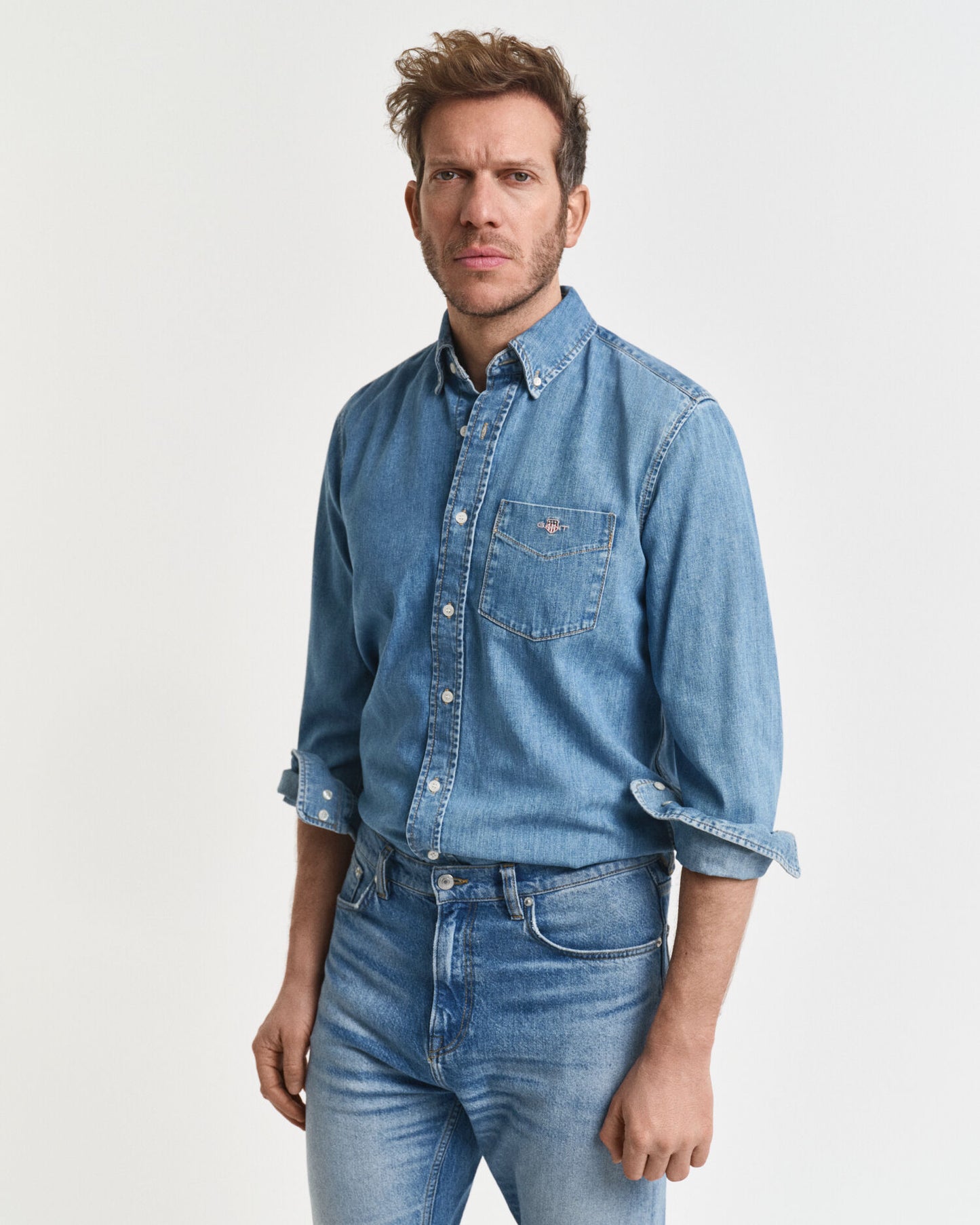 Regular Fit Denim Shirt