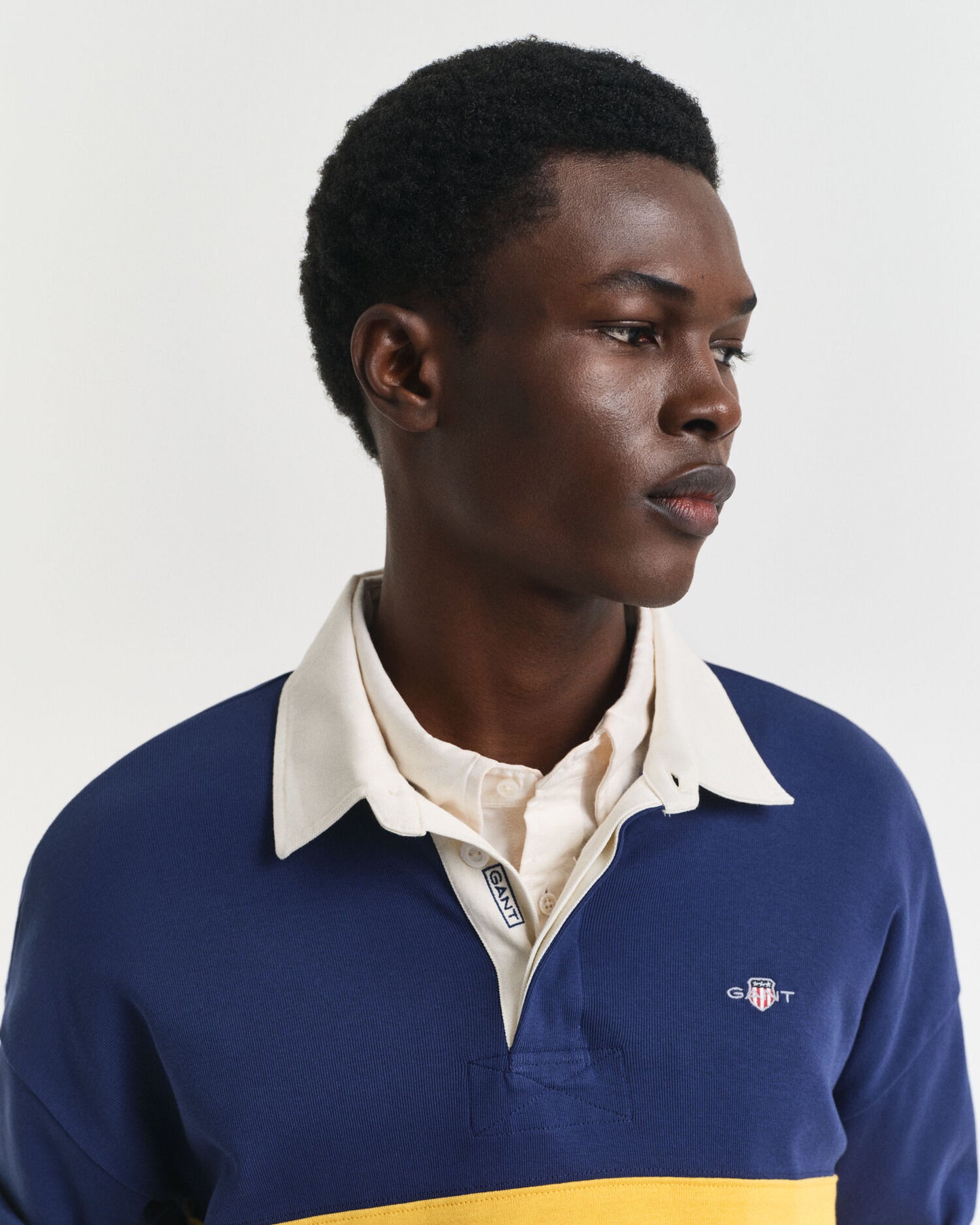 Color Blocked Heavy Rugger