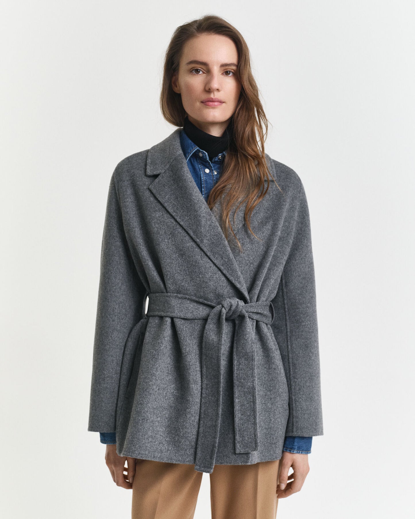 Handstitched Belted Jacket