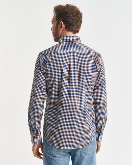 Regular Fit Gingham Twill Shirt
