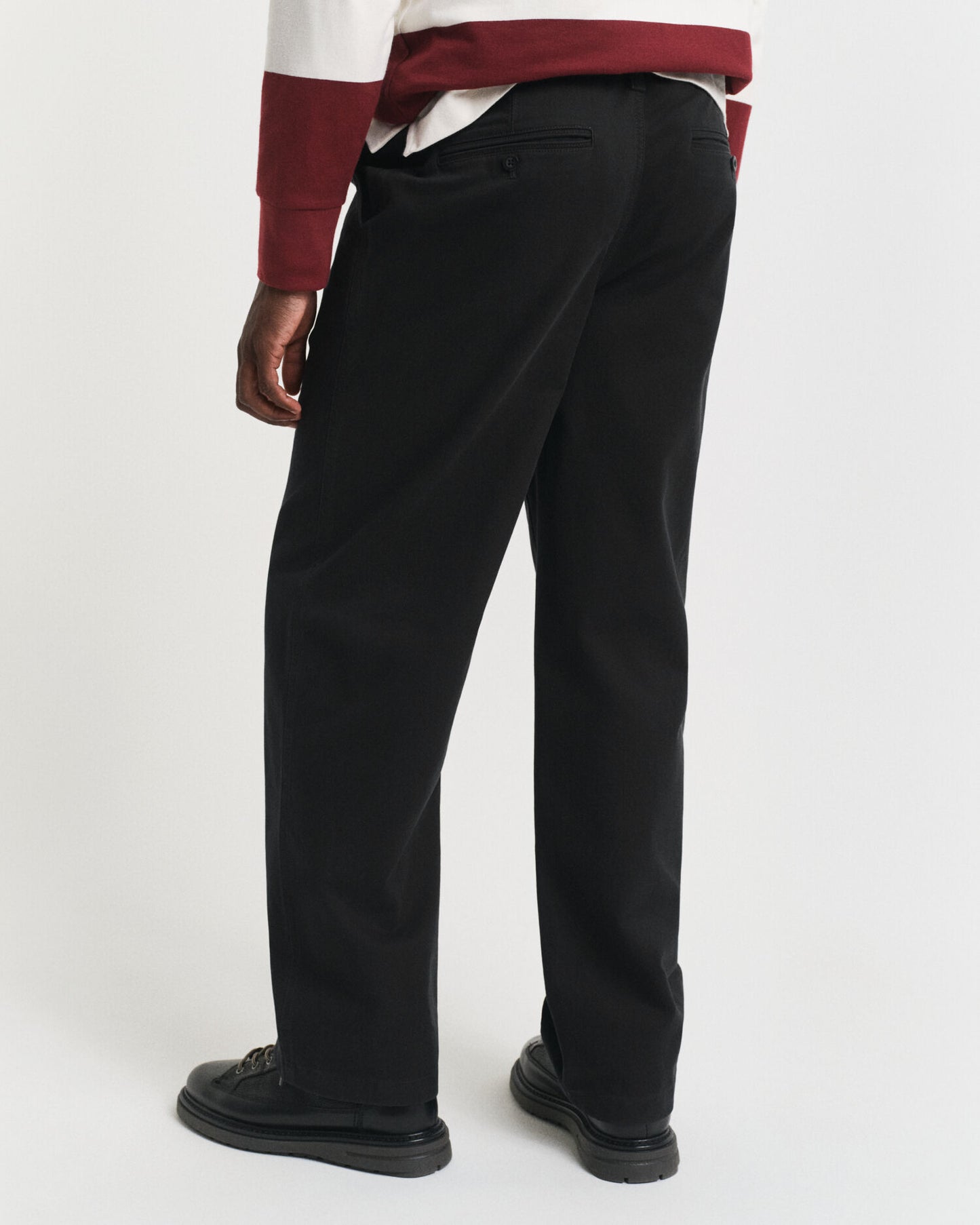 Relaxed Fit Cotton Twill Chinos
