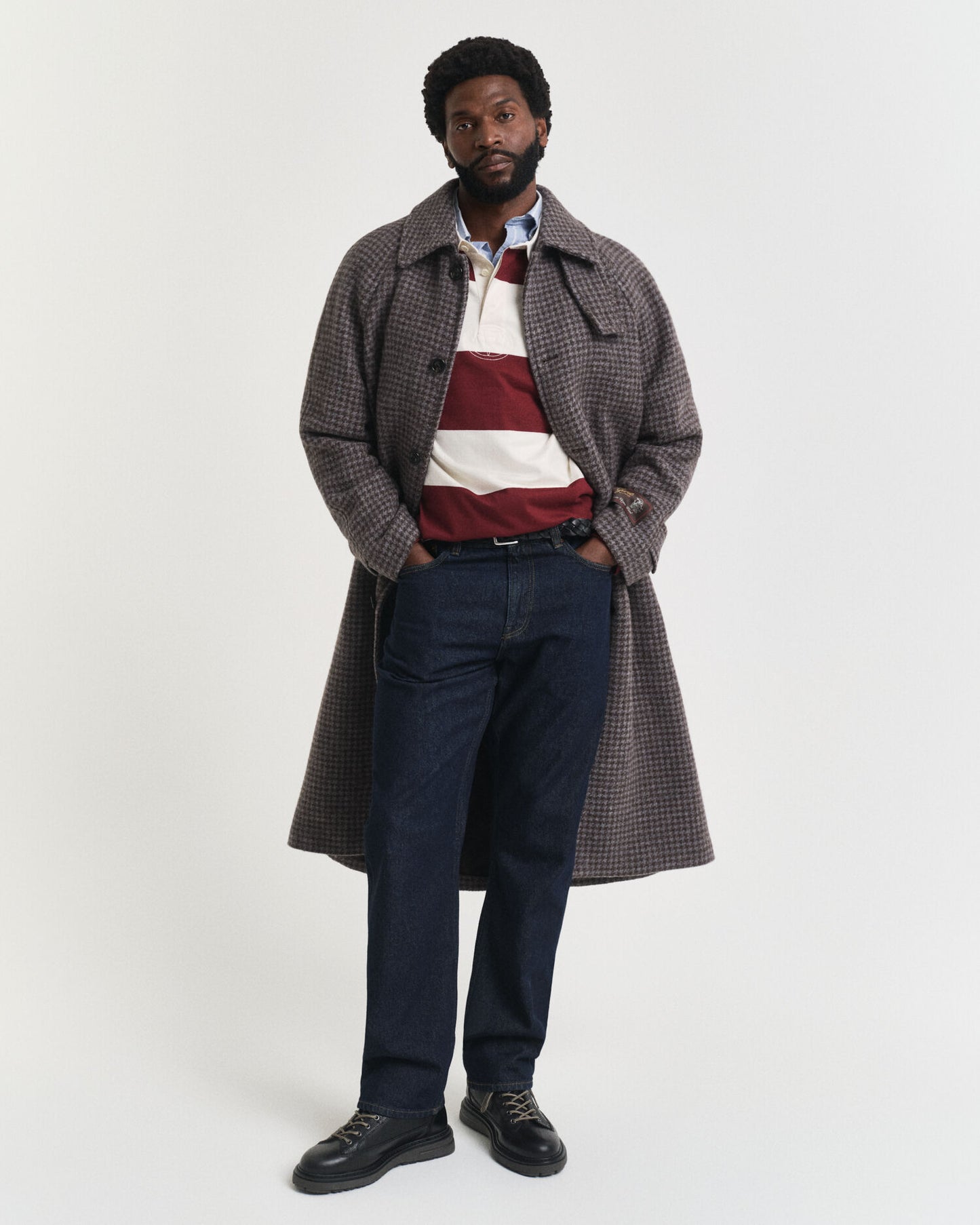 Block Striped Heavy Rugger