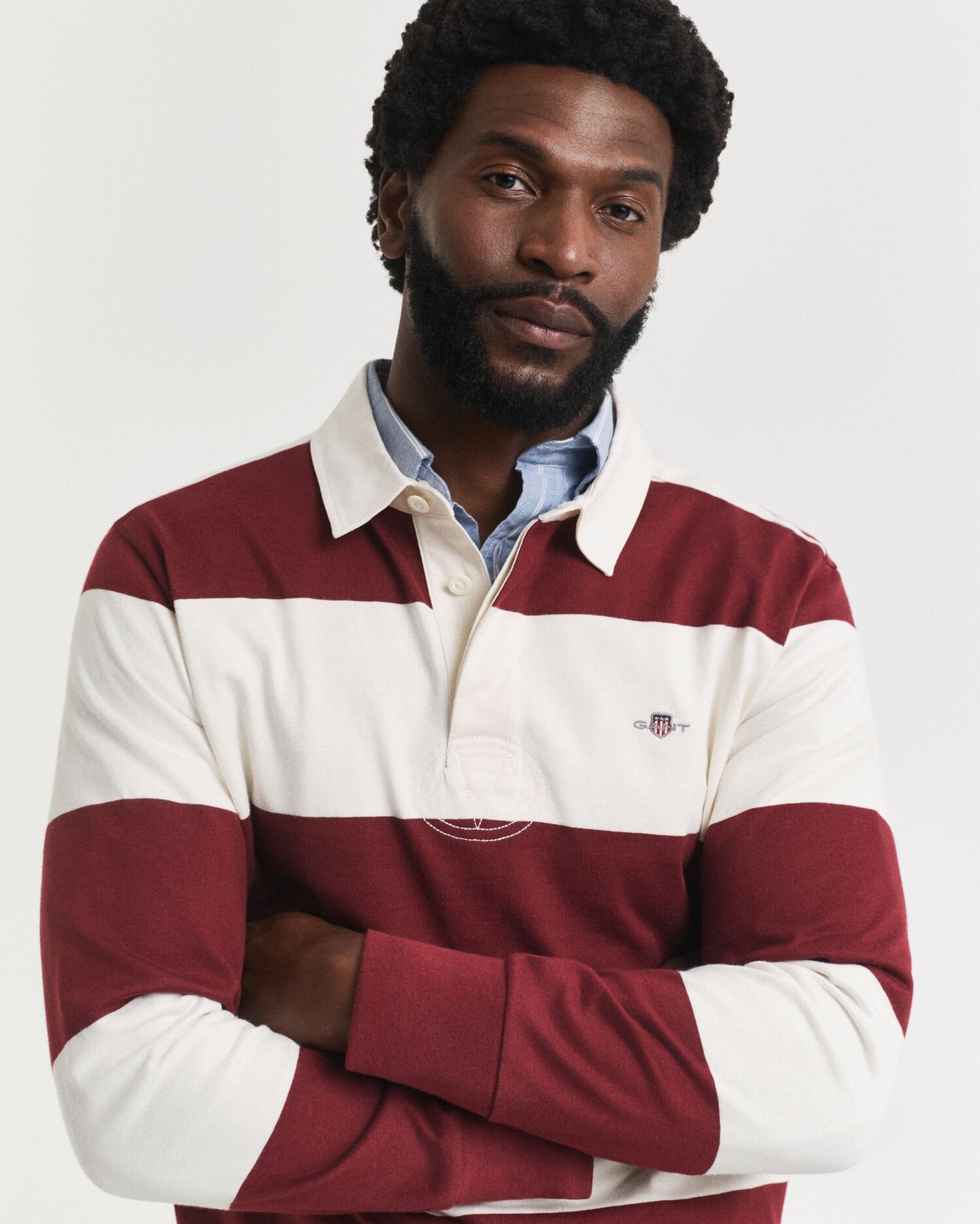 Block Striped Heavy Rugger