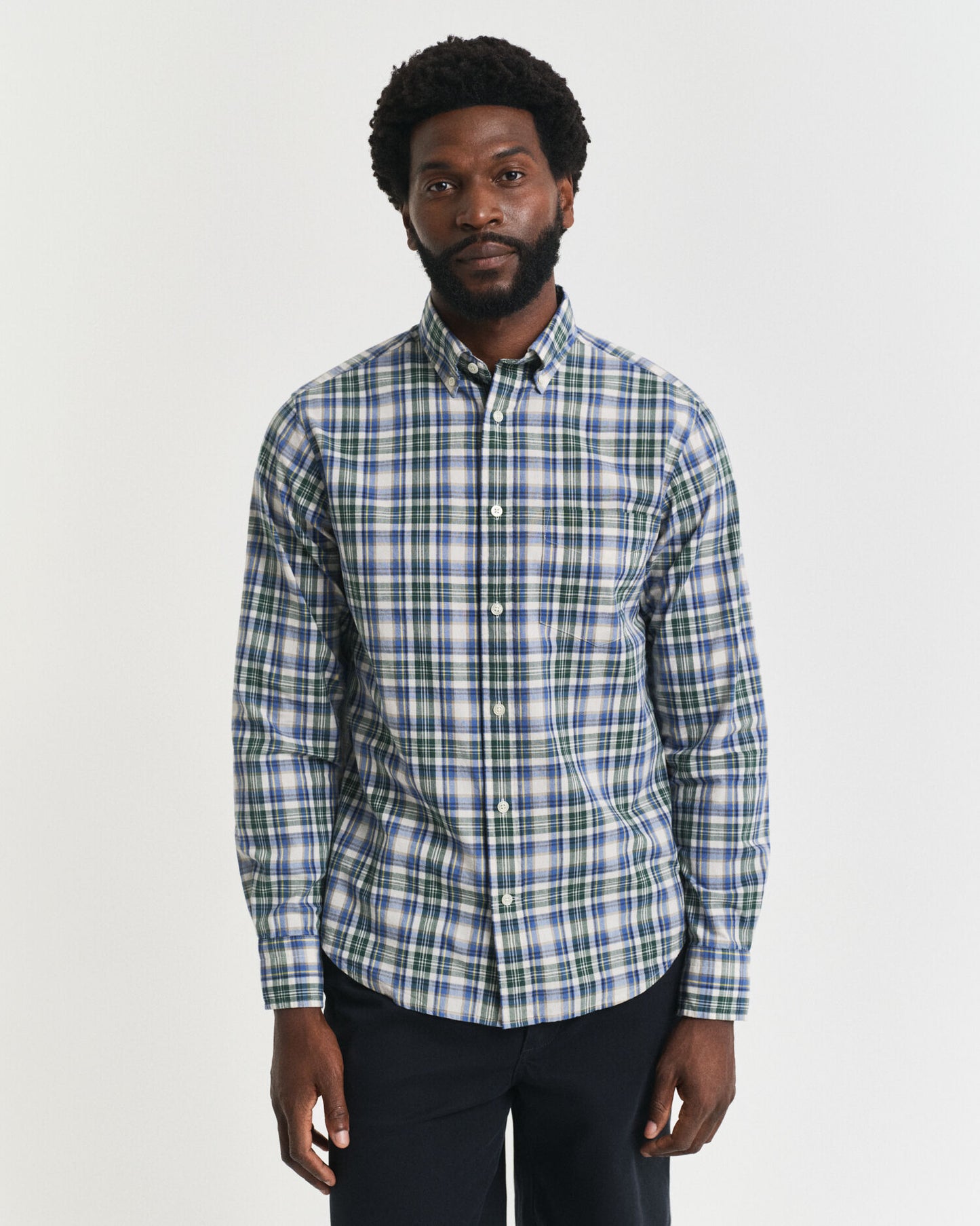 Regular Fit Checked Archive Poplin Shirt