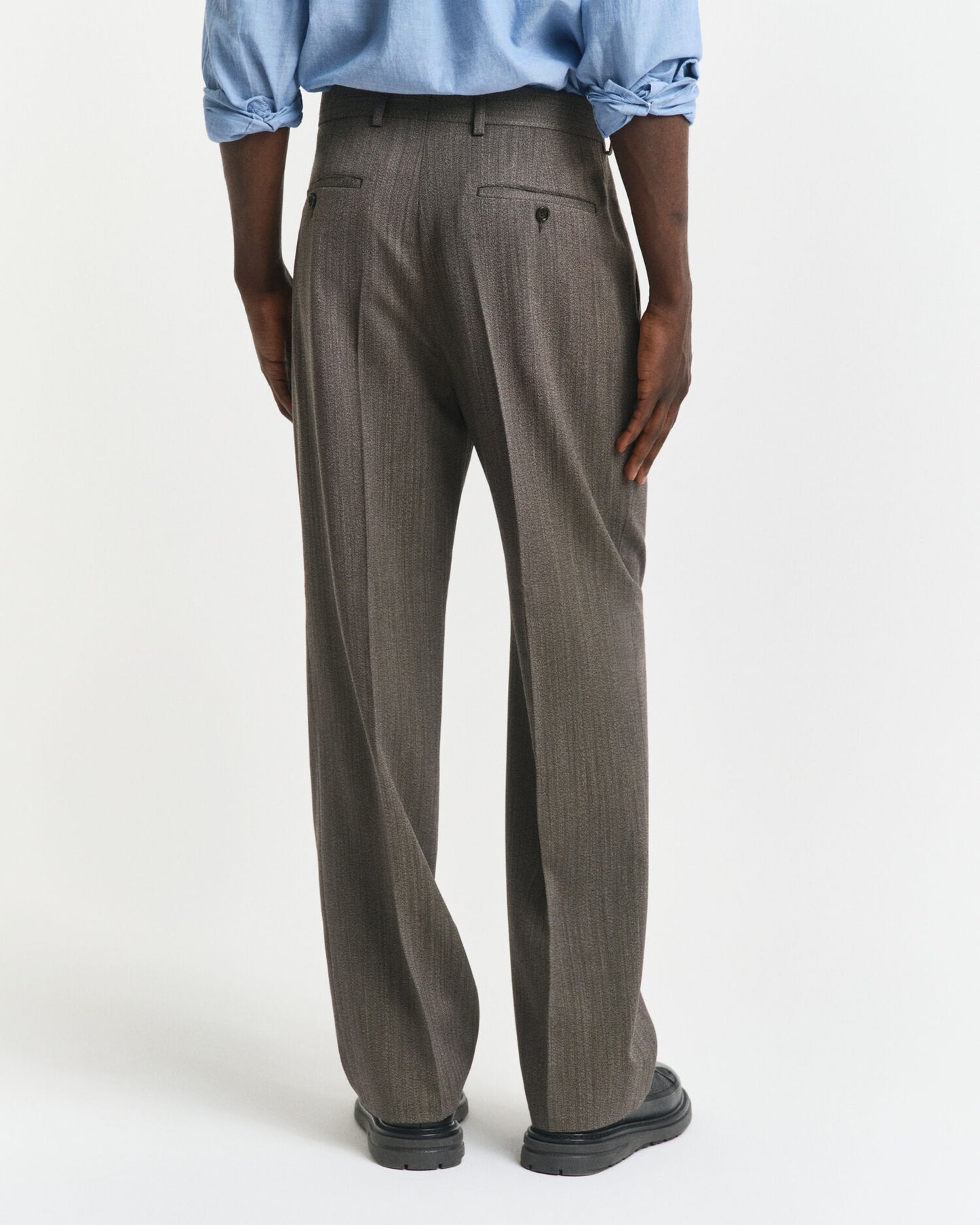Herringbone Suit Pants