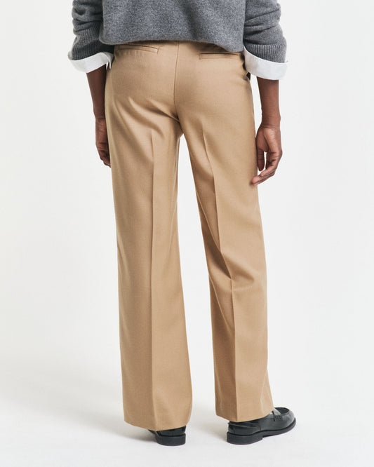 Tailored Wool Blend Pants