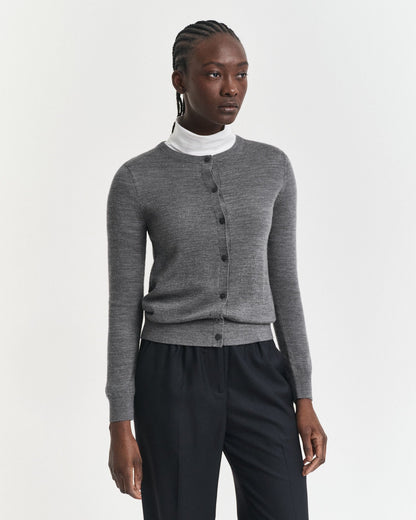 Extra Fine Merino Wool Cardigan