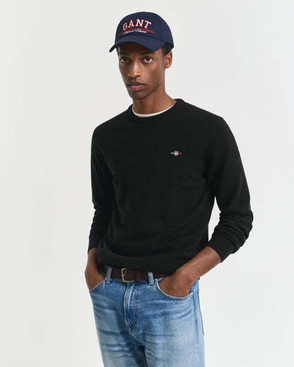 Superfine Lambswool Crew Neck Sweater