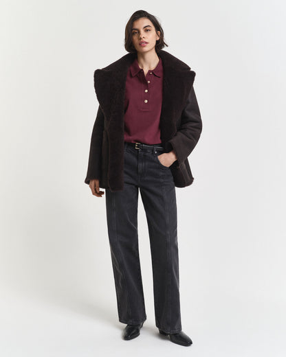 Long Sleeve Piqué Polo Shirt