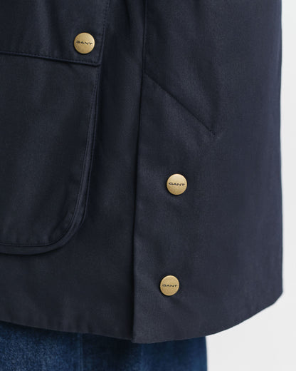 Waxed Cotton Double Decker Jacket