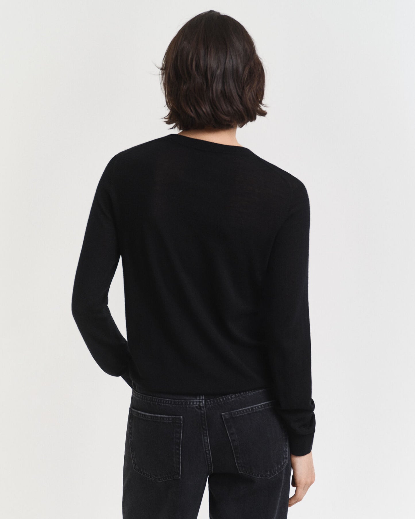 Extra Fine Merino Wool Crew Neck Sweater