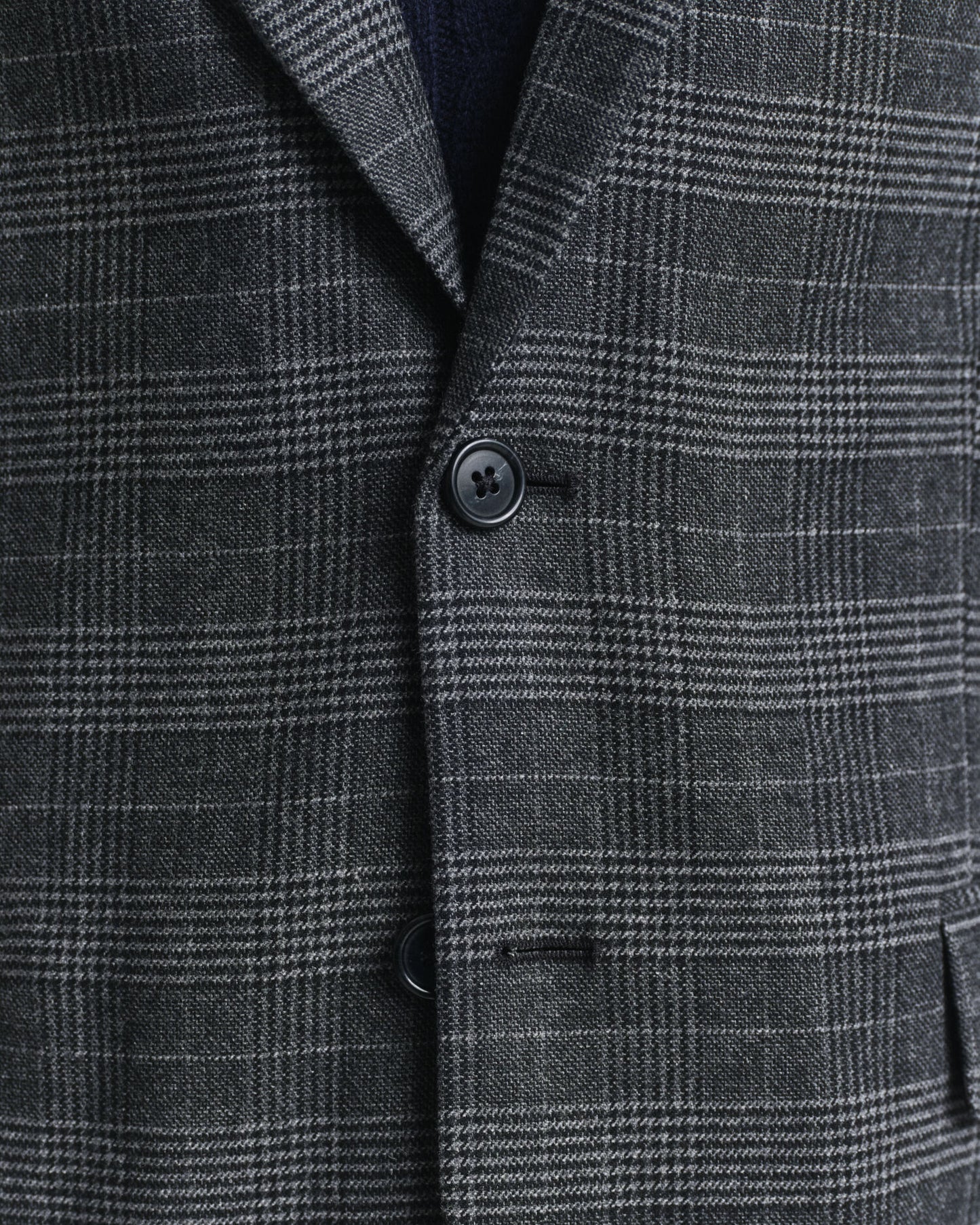 Slim Fit Glen Check Suit Jacket