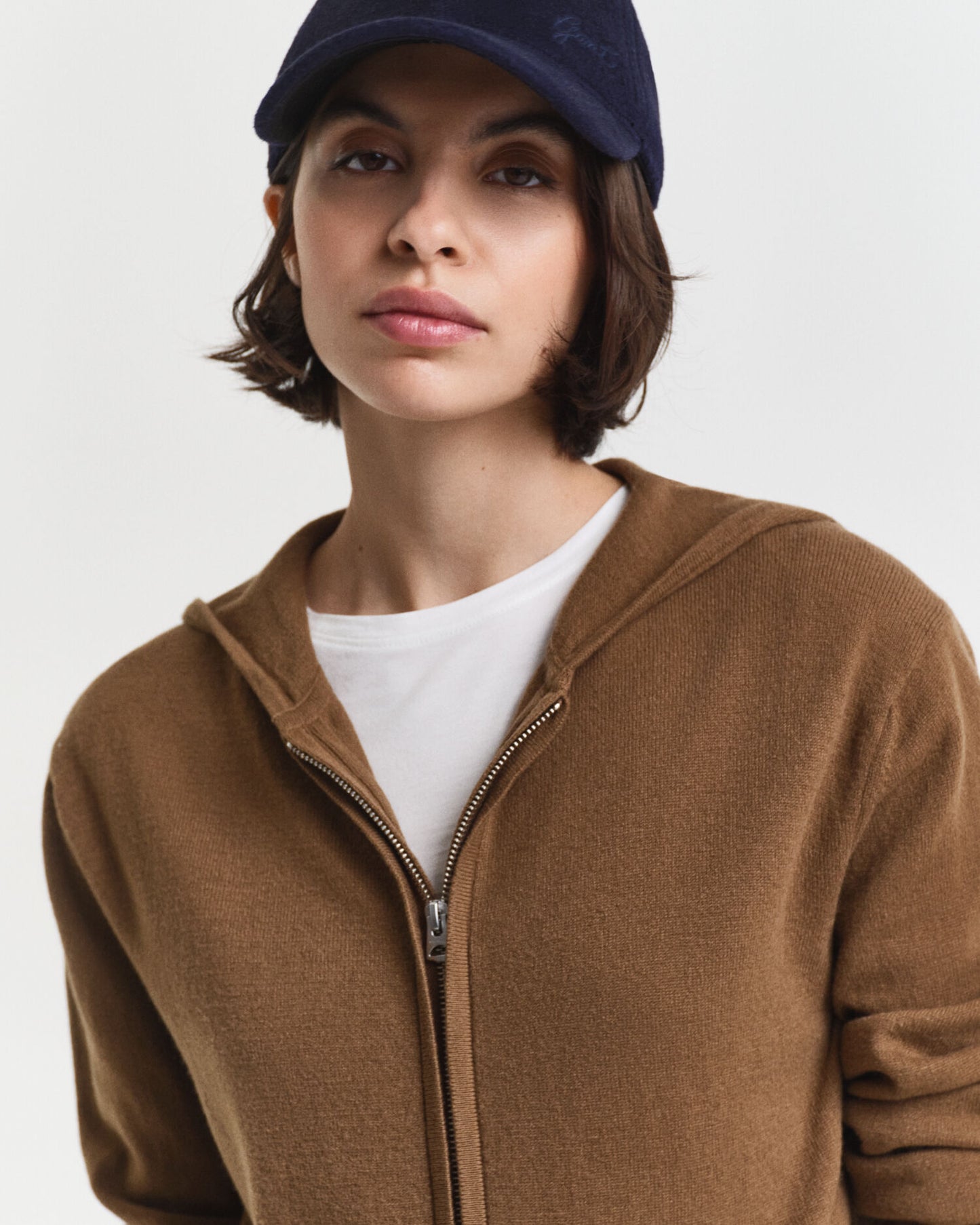 Superfine Lambswool Zip Hoodie