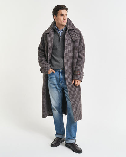 Superfine Lambswool Half-Zip Sweater