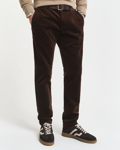 Slim Fit Corduroy Chinos