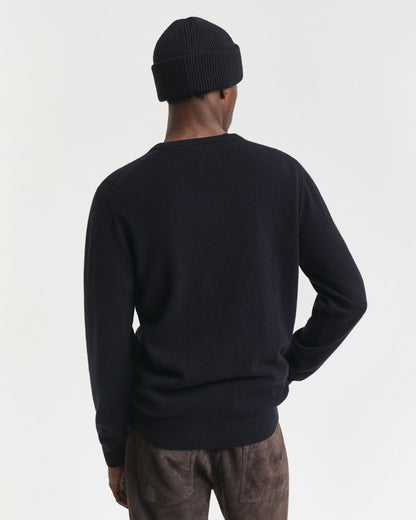 Superfine Lambswool V-Neck Sweater