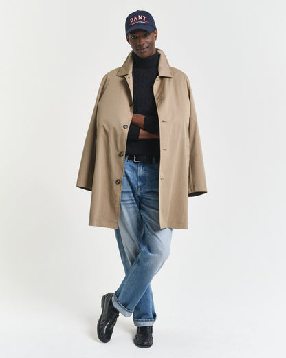 Cotton Cable Knit Turtleneck Sweater