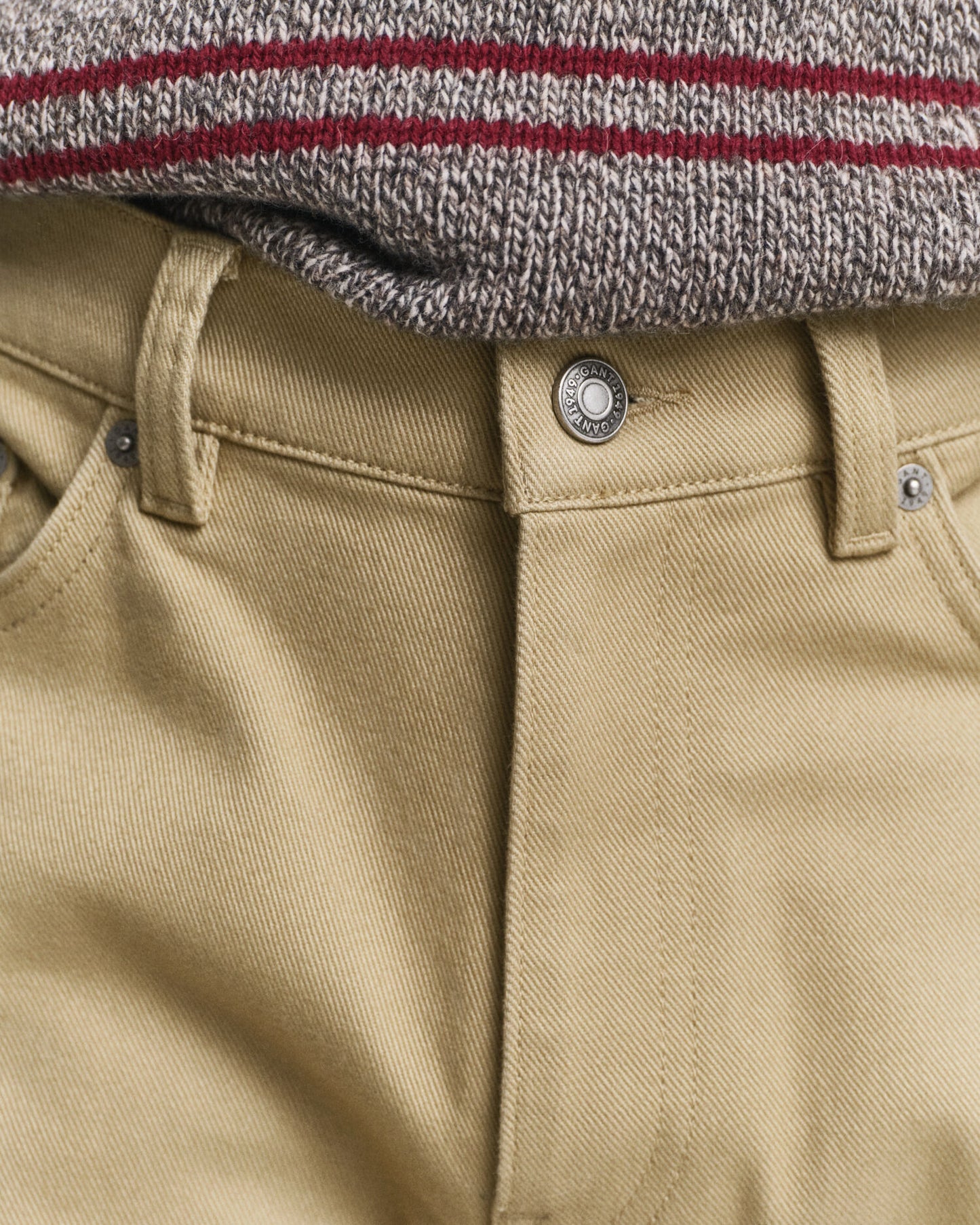 Regular Fit Soft Twill Jeans