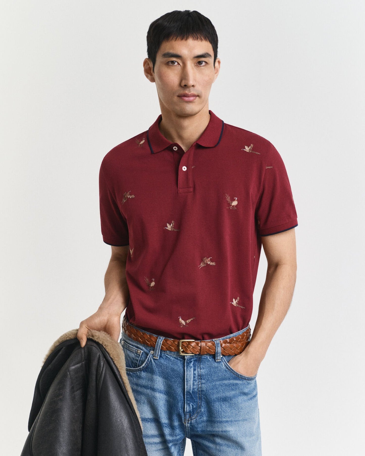 Embroidered Polo Shirt