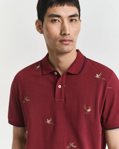 Embroidered Polo Shirt