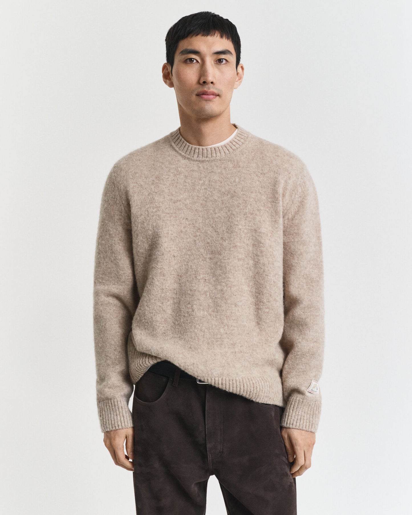 Scottish Wool Crew Neck Sweater