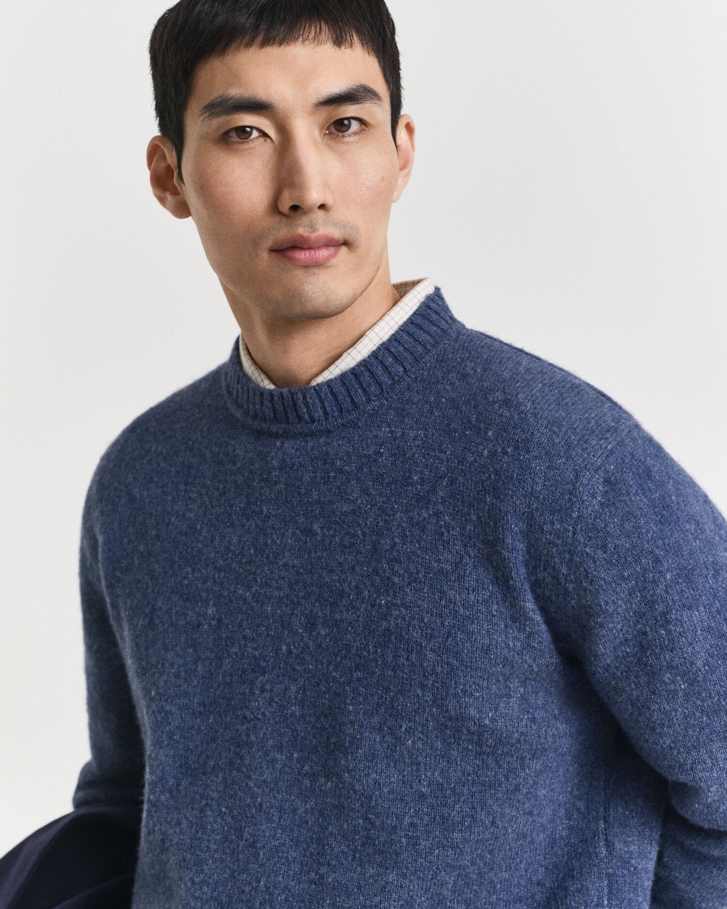 Scottish Wool Crew Neck Sweater