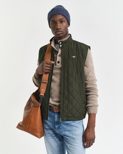 Quilted Windcheater Vest