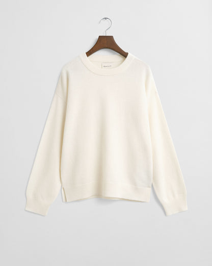 Superfine Lambswool Crew Neck Sweater