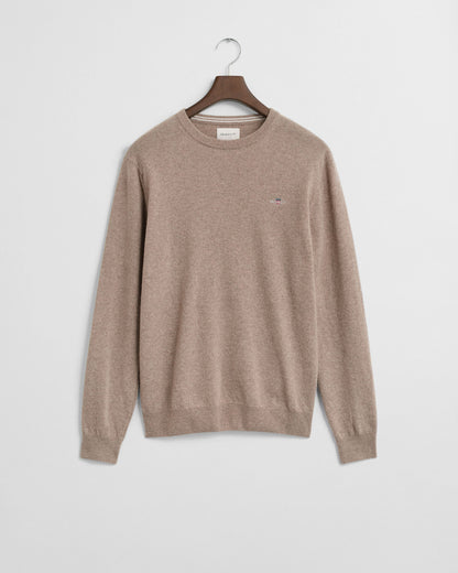 Superfine Lambswool Crew Neck Sweater